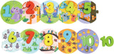 Toky Toy Number Puzzle Bildung Holzspielzeug 20-piefe