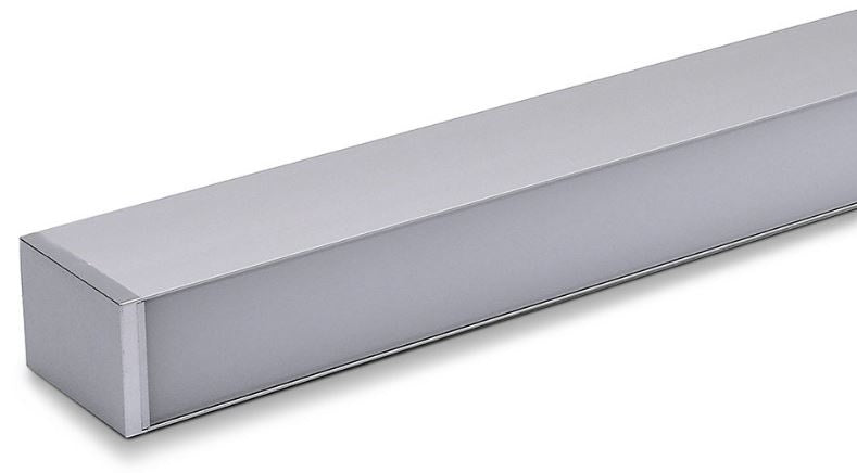 V-TAC Hanging Lamp VT-7-60 LED 120 cm Aluminium 60W 4000k Silber
