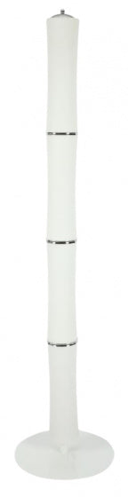 V-TAC-Stehlampe VT-7096 65W 3000K 4300 lm 179 x 42 cm Stahlweiß