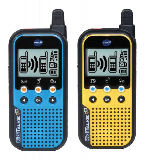 Vtech Walkie Talkie Kiditalkie 27,9 cm blau gelb 2 Stück