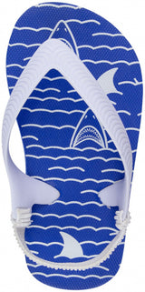 Waiea teens Hausschuhe Acapulco Junior PVC Blau Weiß Größe 25
