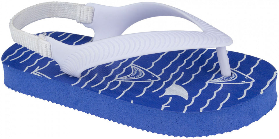 Waiea teens Hausschuhe Acapulco Junior PVC Blau Weiß Größe 25